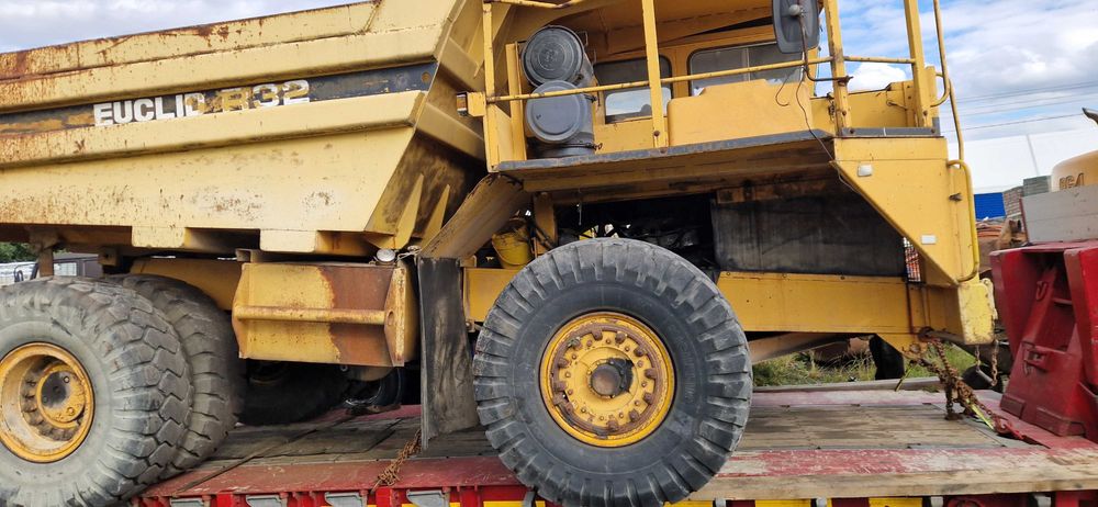 Euclid r32 wozidło sztywno ramowe silnik scania