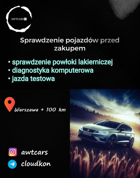 Sprawdzenie aut przed zakupem/Проверка авто перед покупкой