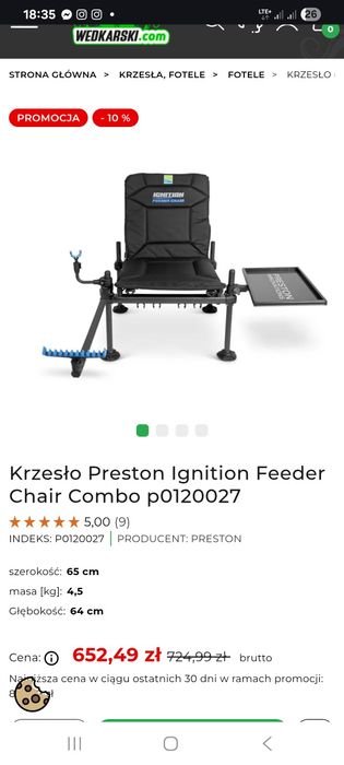 Krzesło Preston taki zestaw