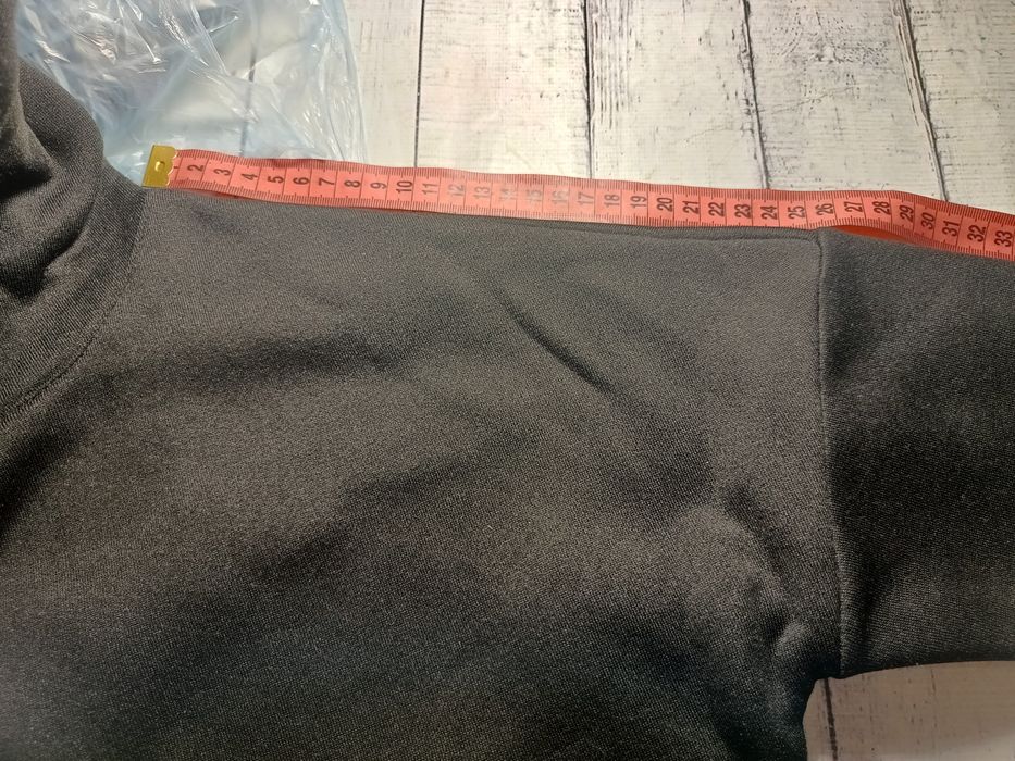 Дитячий чорний спортивний костюм з начосом р. 122 кофта нова