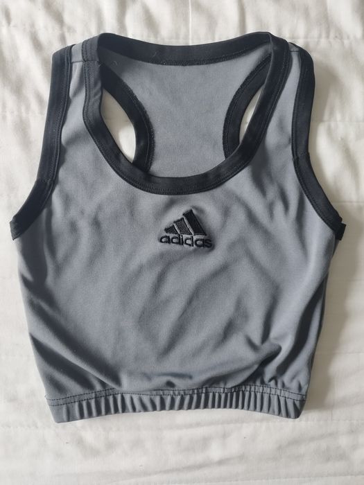 Szary top adidas