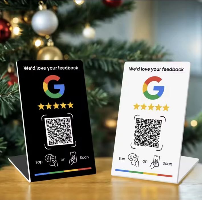 Програмована NFC-картка для відгуків Google