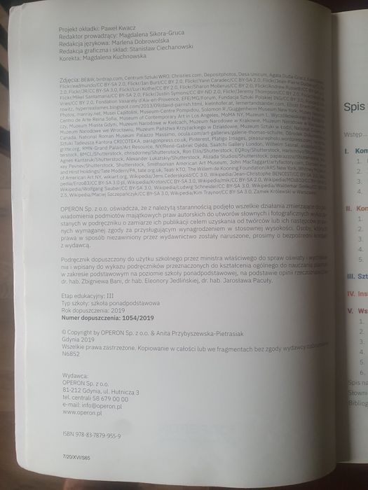 Podręcznik do Plastyki do LO i Technikum