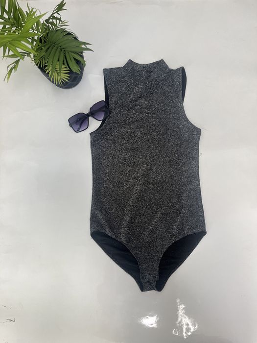 Damskie błyszczące body L Sinsay
