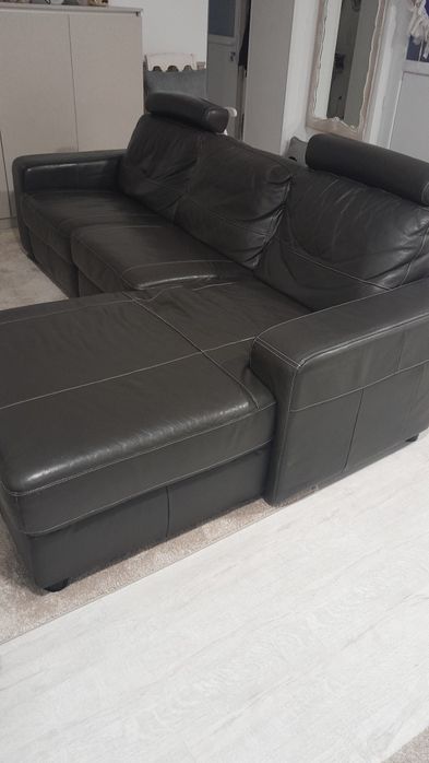 Sofa de Pele Chaiselong