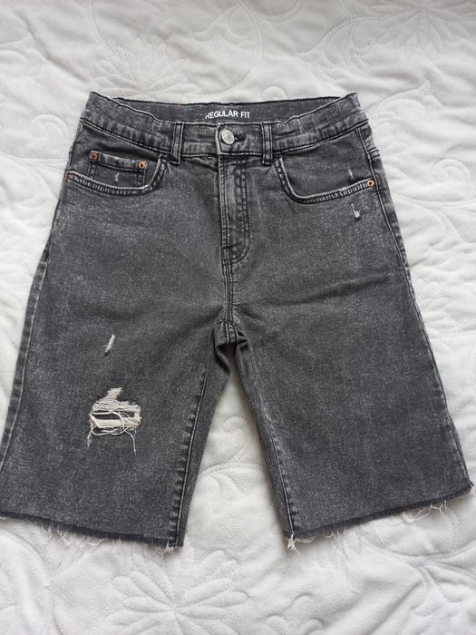 Джинсові Шорти-бермуди Zara  164р в ідеалі