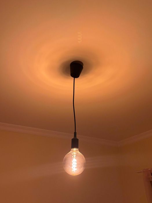 Candeeiro com lampada