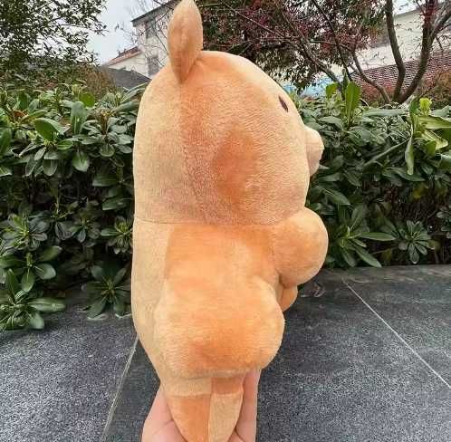 Urso/leão/tubarão de pelúcia musculado com 8 abs NOVO ENTREGA GRÁTIS