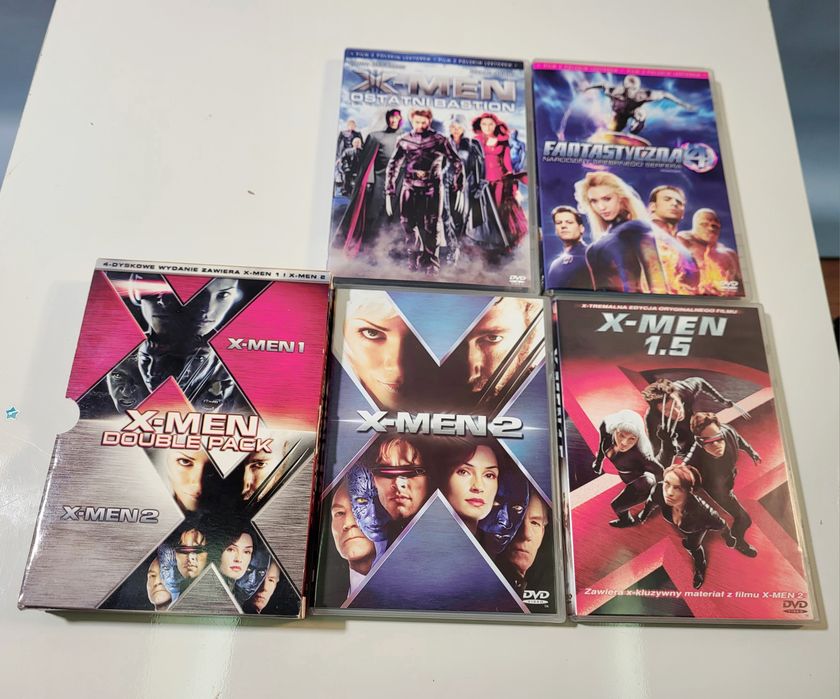 X-Men 1,5 2 Ostatni bastion Fantastyczna czwórka dvd