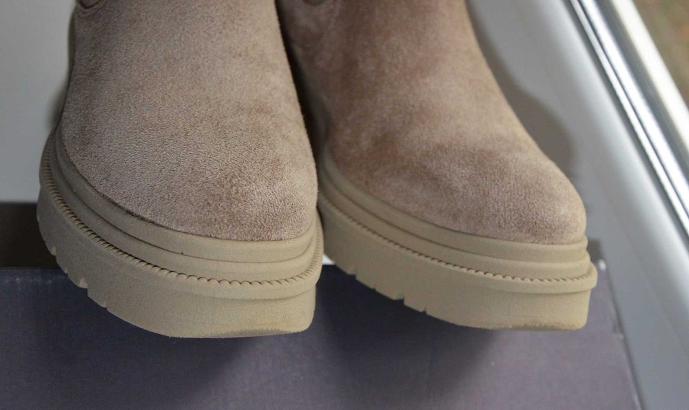 Женские челси Marco O'Polo 37 ботинки замша бежевые