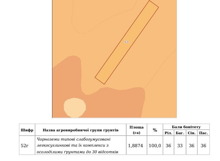 Пай 1,81 га, Київська область