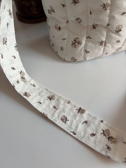 handmade urocza torebka na ramie koszyczek