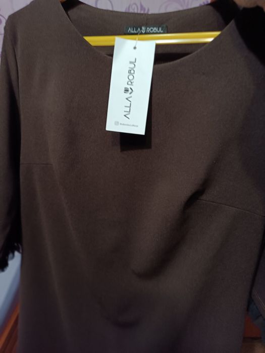 Сукня   шоколад 50р
