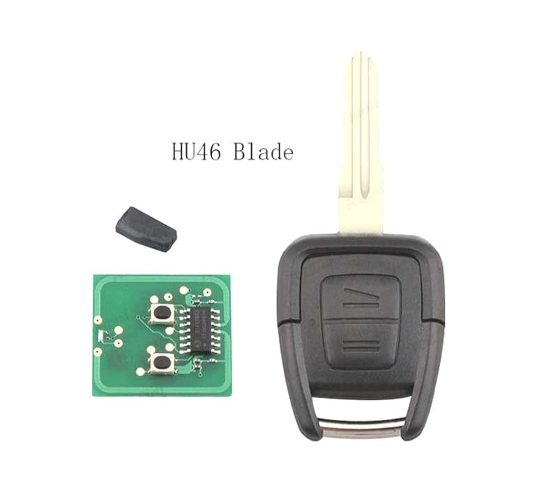 CHAVE COMPLETA HU46 PARA OPEL ASTRA VECTRA ZAFIRA