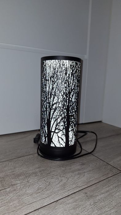Zestaw lamp stołowa i wisząca
