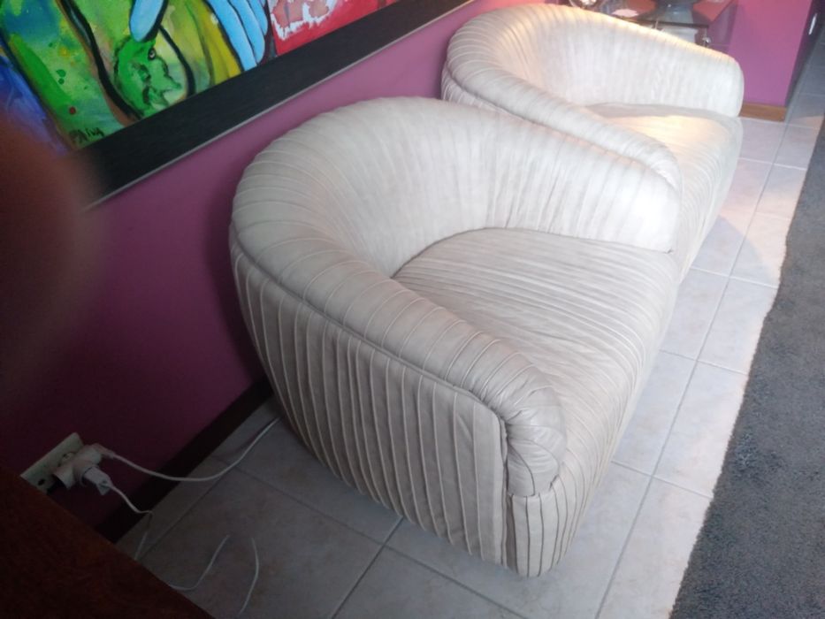 Sofá em Pele genuína- NOVAK-AREA STORE