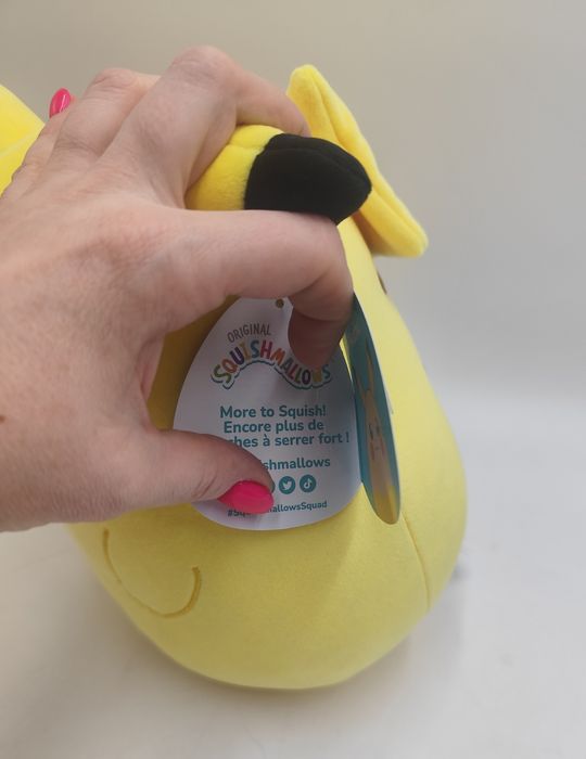 pikachu squishmallows 30 cm maskotka pluszak nowy z metka