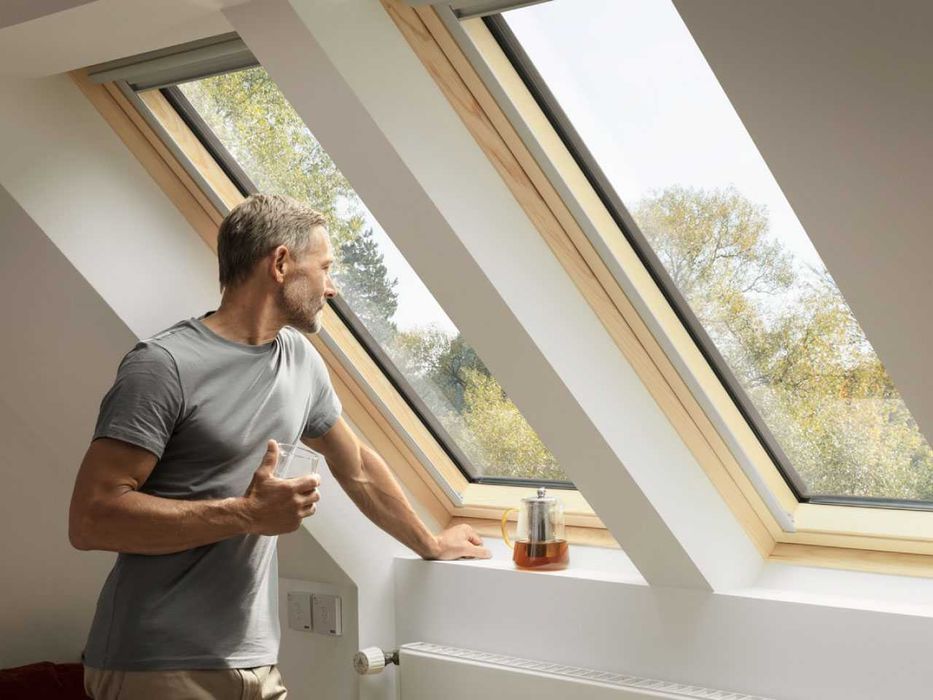 Okno dachowe VELUX GLL 1061B 78x140 + EDW 1000 z BFX
