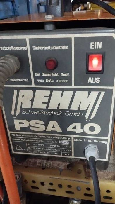 Máquina corte plasma Rehm PSA 40 trifásica industrial