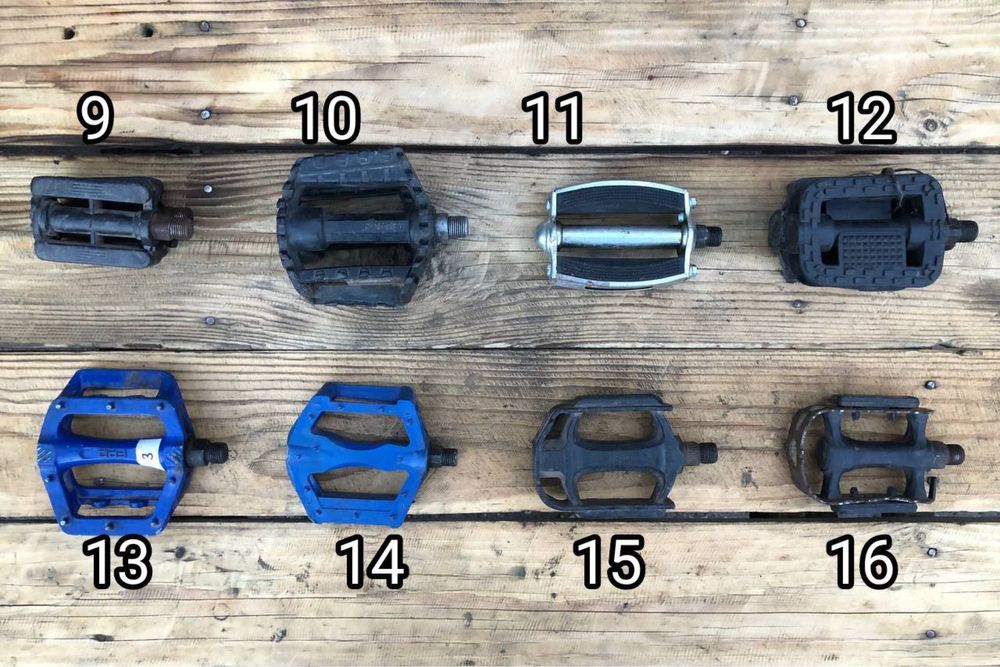 Педали для ВЕЛО, контакты, обычные, б/у и Новые! Распродажа!