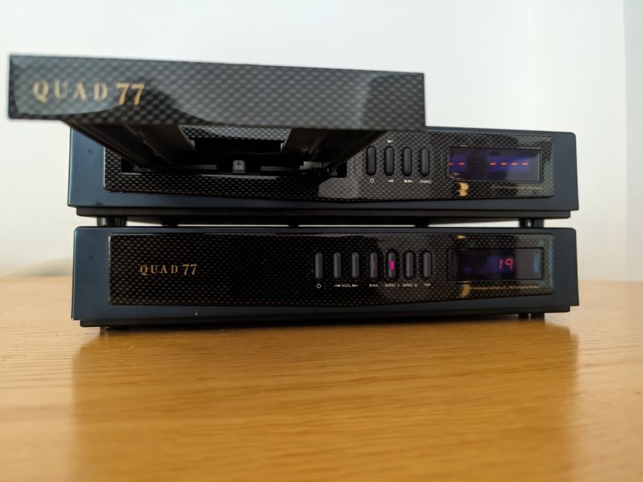 Amplificador Integrado + Leitor de CD Quad 77 

À venda dois c