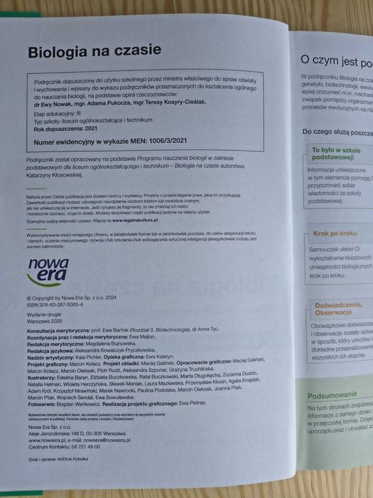 Biologia na czasie 3