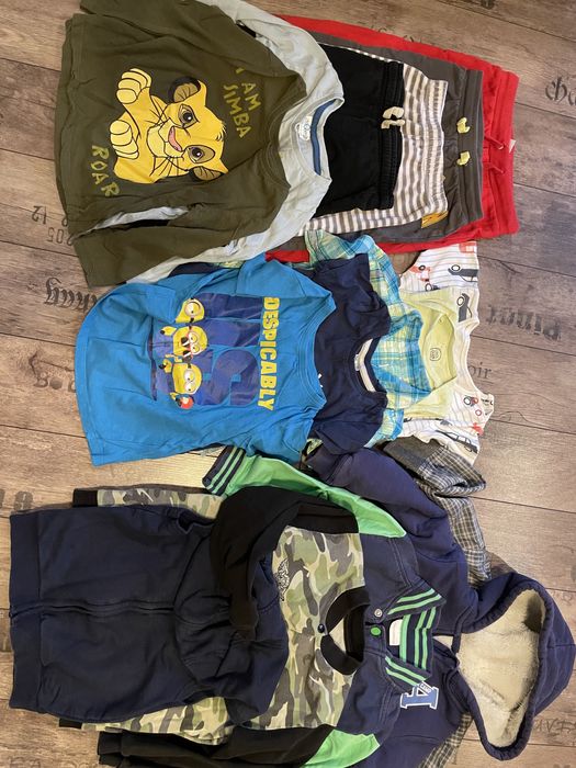 Paka ubranek dla chłopca 92 - 98 - 104