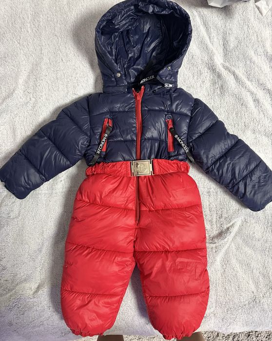 Детский зимний комбинезон 74-80