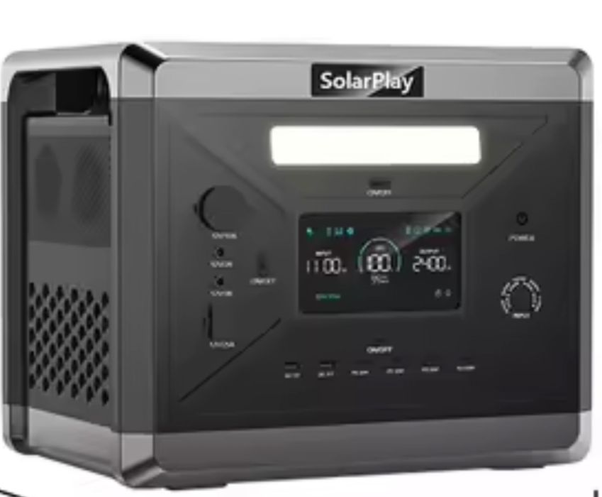 Stacja zasilania solarplay power bank do kampera