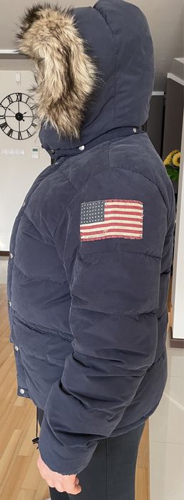 Męska, puchowa kurtka Ralph Lauren