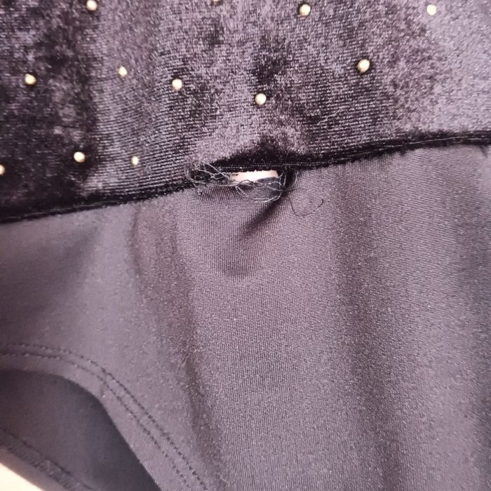 Piękne body czarne Amisu XS 34 w stylu old money