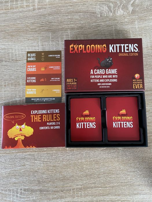 Gra karciana Exploding kittens