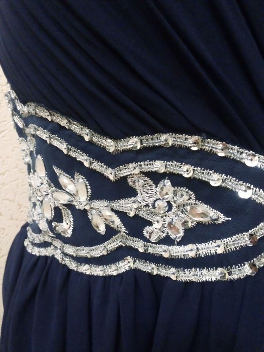 Красивое шифоновое  платье на выпускной