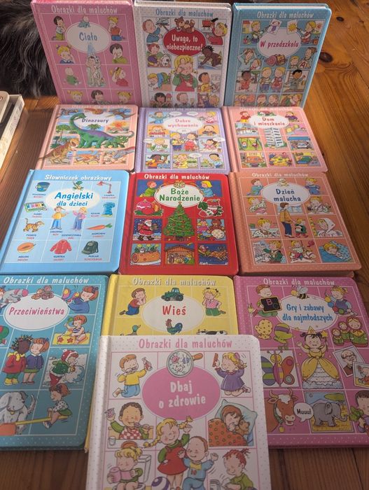 13 x obrazki dla maluchów seria książka ciało uwaga to niebezpieczne