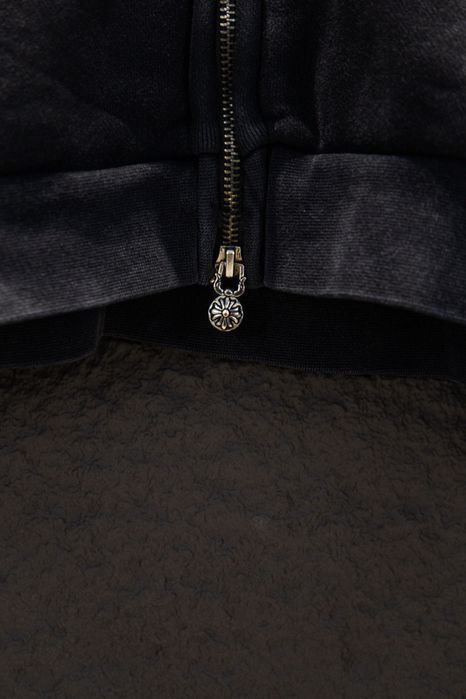 CHROME HEARTS худи мужское унисекс черное оверсайз