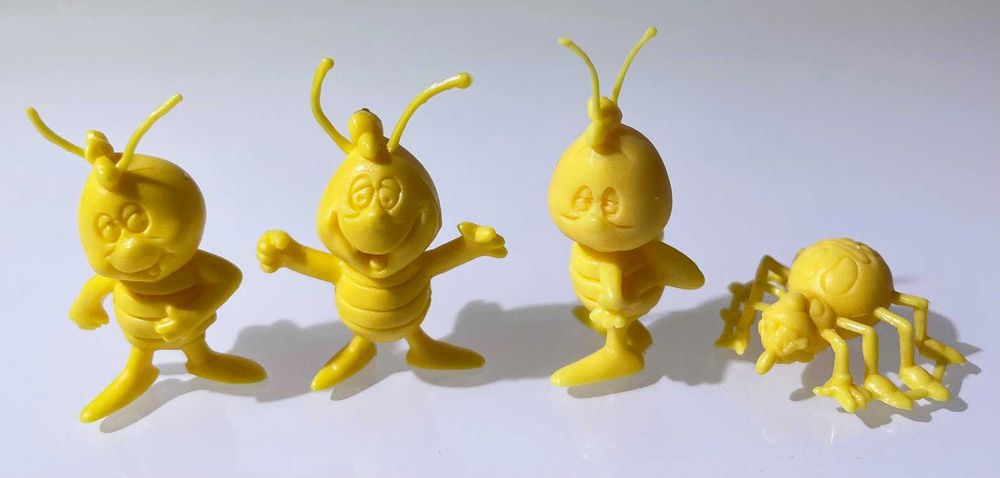 Antiga Coleção Completa ~ ”ABELHA MAYA” ~ 20 Monocromáticos ~ Anos 80