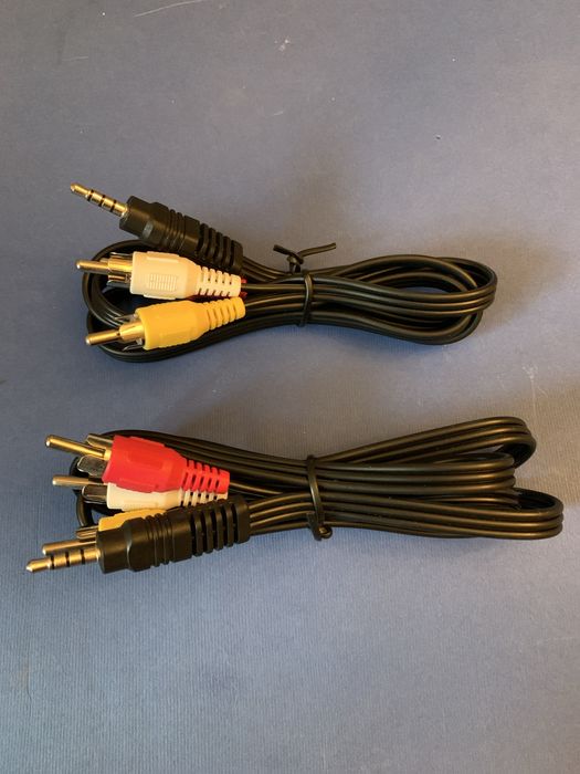 AV кабель mini-jack 3,5 мм -3 RCA видео