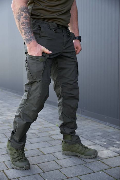 Штани тактичні «Kayman» Military олива ріп стоп