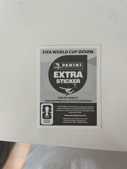 Extra sticker salah