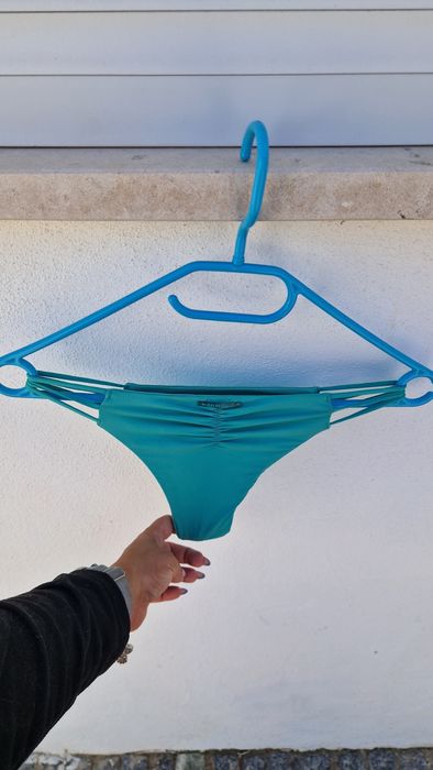 Biquíni verde água Calzedonia