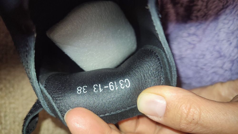 Лоферы, уги новые тёплые размер 37-38