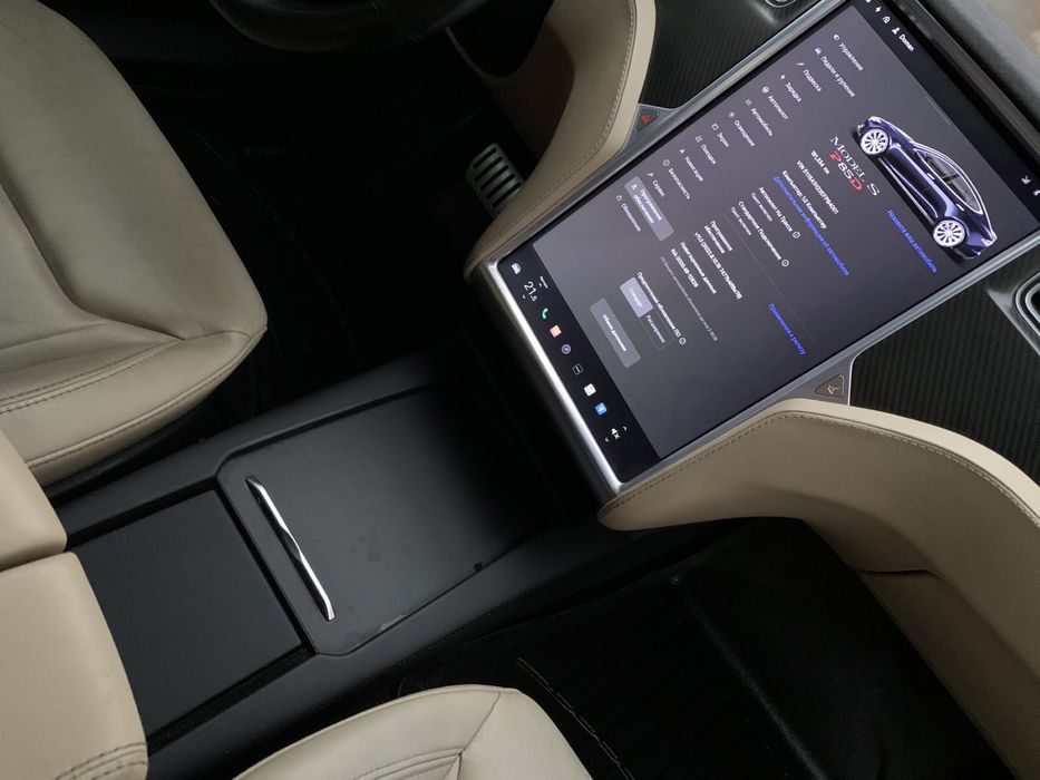 Tesla S P85 D Pnevma 12 міс 2014 рік, Dark Blue