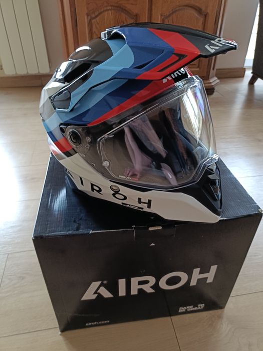Kask airoh comander2 jak NOWY rozm L 59-60