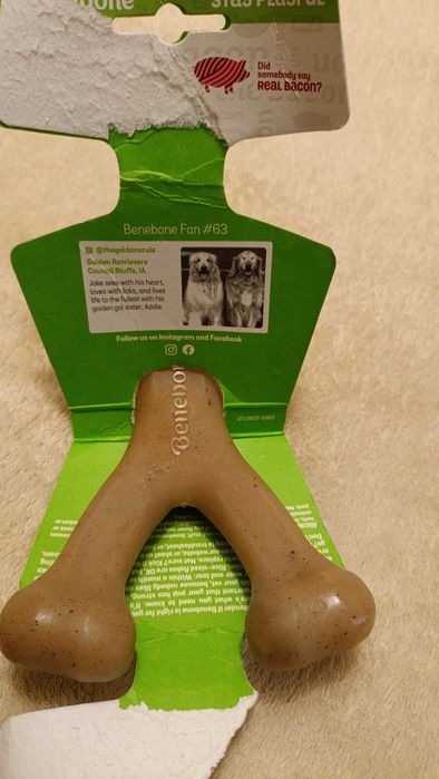 Жувальна іграшка Benebone Wishbone для агресивних собак, США