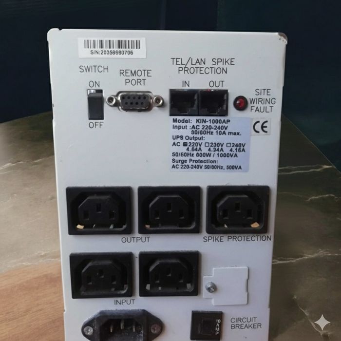 Інвертор / ДБЖ/ безперебійник Powercom KIN-1000 AP