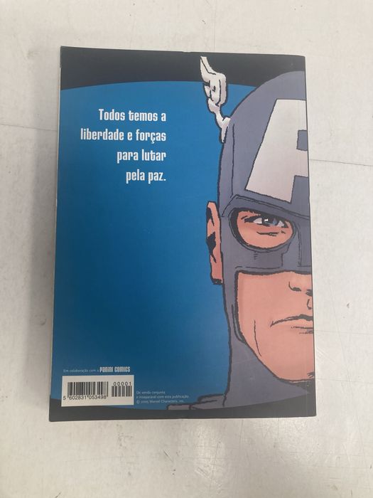 Livro Série Ouro Capitão América, Banda Desenhada