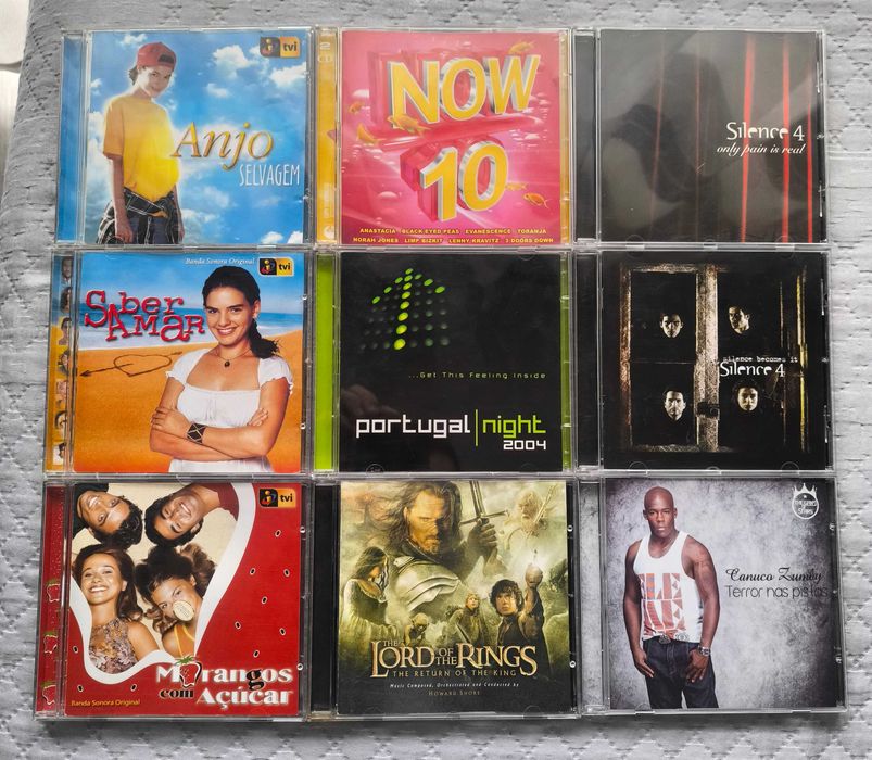 CDs de música variada