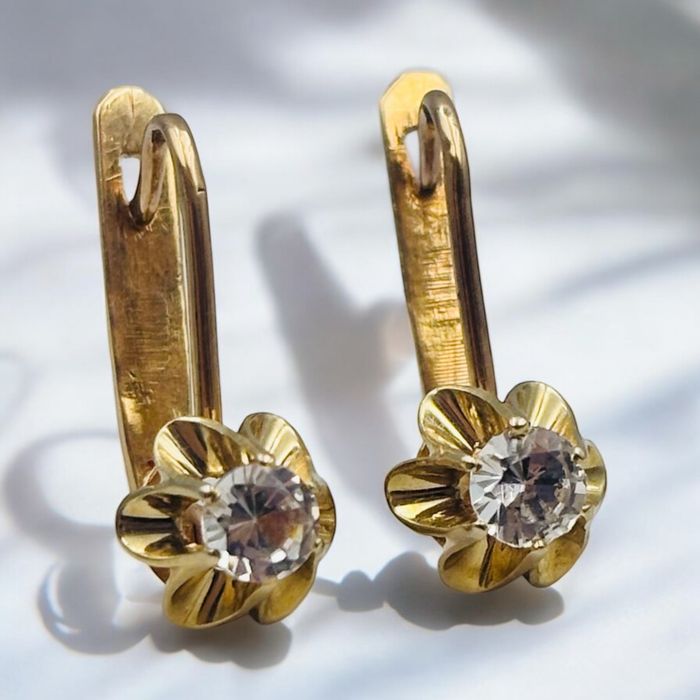 Kolczyki Złote 585/14k 4.13g Używane