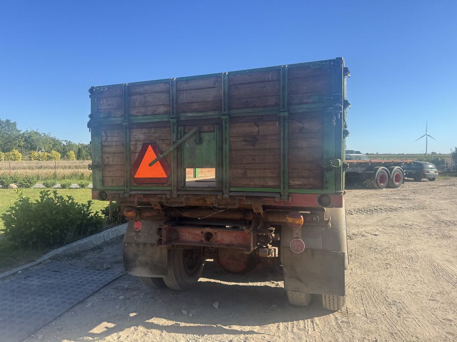 Przyczepa rolnicza wywrotka tandem