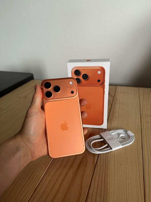 NOWY iPhone 17 Pro Max Pomarańczowy